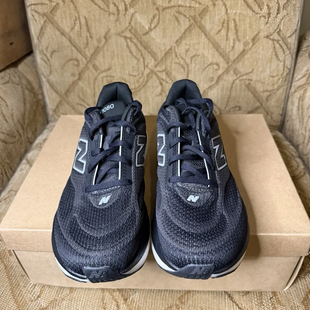 New Balance Fresh Foam X 1080v15 Black Women's Running Shoes 8.5 B W1080815 EUC!